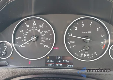 2015 BMW 328I z USA, uszkodzony, nr VIN WBA3A5C5XFF610845